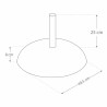 Base per Ombrellone Aktive 50 x 34 x 50 cm Cemento Acciaio