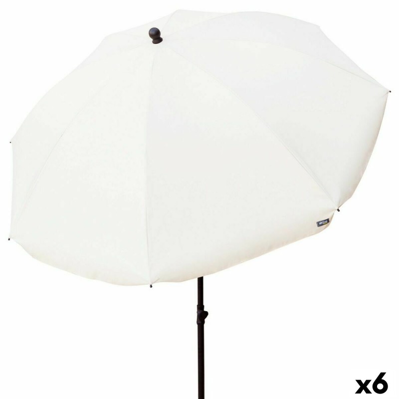 Ombrellone Aktive Beige 240 x 230 x 240 cm (6 Unità) Ombrellone Aktive Beige 240 x 230 x 240 cm (6 Unità)