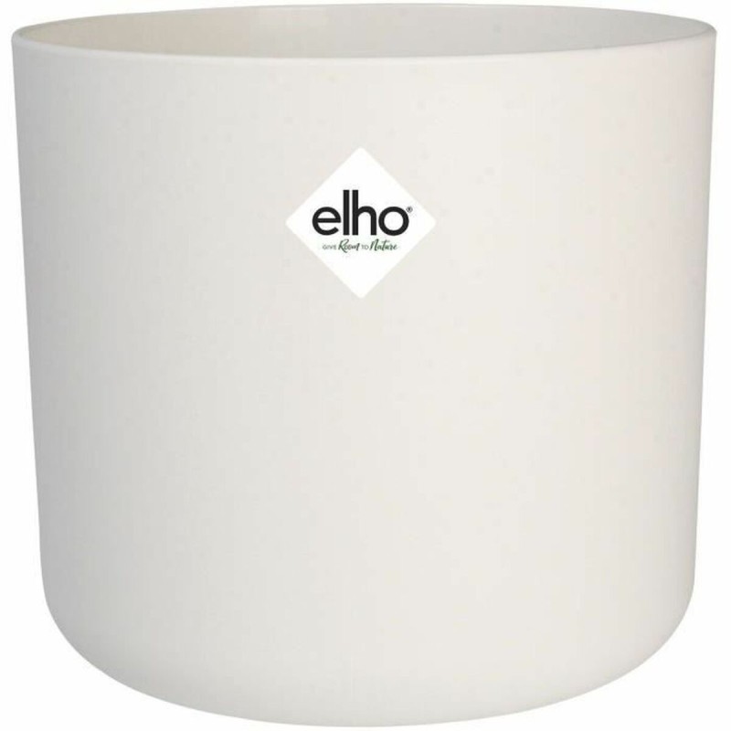 Vaso Elho Bianco Verde Plastica 30 x 30 x 28 cm Vaso Elho Bianco Verde Plastica 30 x 30 x 28 cm
