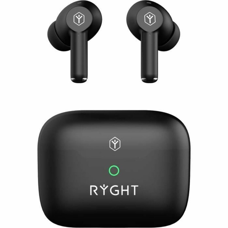 Auricolari Wireless con Custodia di Ricarica Ryght Jumo ANC Nero Auricolari Wireless con Custodia di Ricarica Ryght Jumo ANC Nero