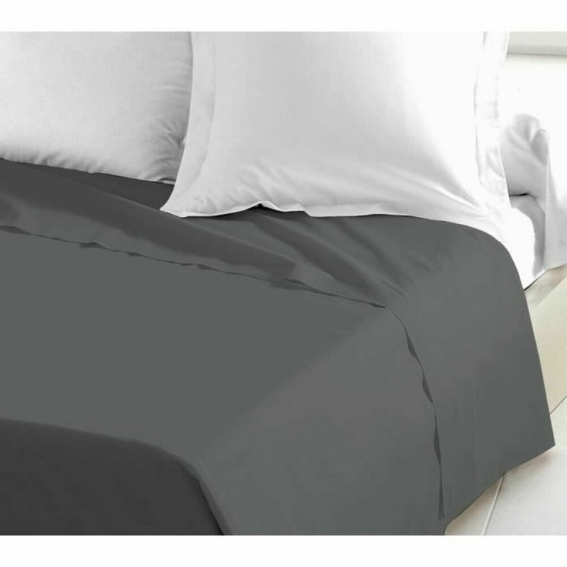Set di Lenzuola Lovely Home Grigio Letto singolo 180 x 290 cm Set di Lenzuola Lovely Home Grigio Letto singolo 180 x 290 cm