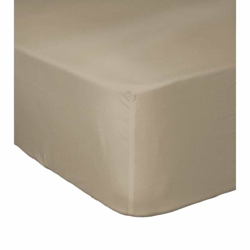 Lenzuolo con angoli aderenti Lovely Home Beige 180 x 200 180 x 200 cm Lenzuolo con angoli aderenti Lovely Home Beige 180 x 200 180 x 200 cm