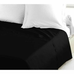Set di Lenzuola Lovely Home Nero 180 x 290 cm