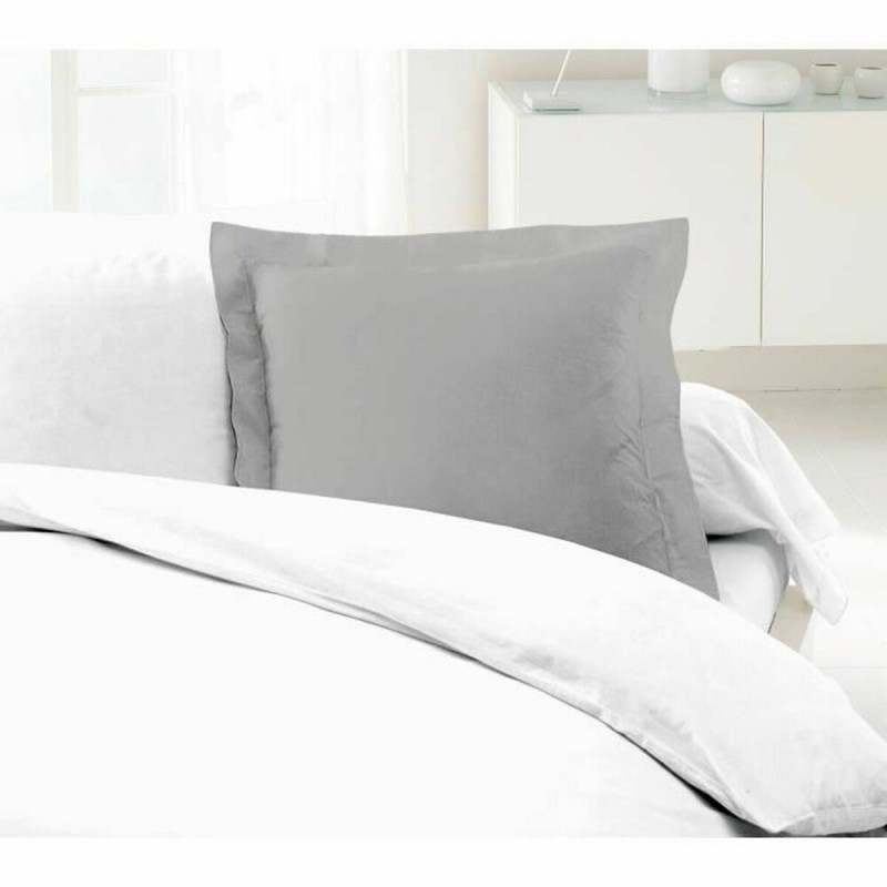 Federa Lovely Home Grigio Grigio chiaro 63 x 63 cm (2 Unità) Federa Lovely Home Grigio Grigio chiaro 63 x 63 cm (2 Unità)