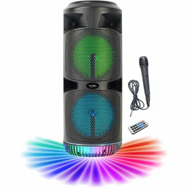Altoparlante Bluetooth Portatile Inovalley KA03-XXL 450 W Karaoke Altoparlante Bluetooth Portatile Inovalley KA03-XXL 450 W Karaoke