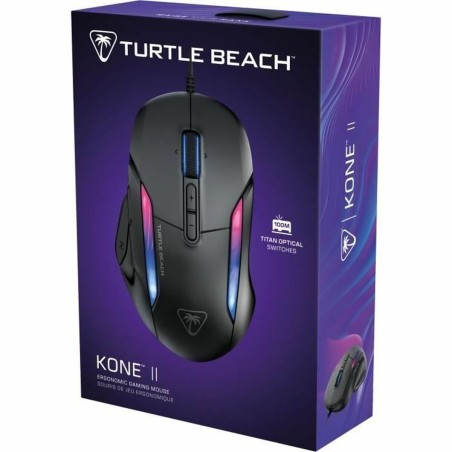 Mouse Ottico Mouse Ottico Turtle Beach Kone II Nero 26000 DPI