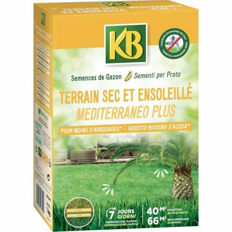 Semi KB Prato Mediterraneo 1 kg 40 m² Semi KB Prato Mediterraneo 1 kg 40 m²