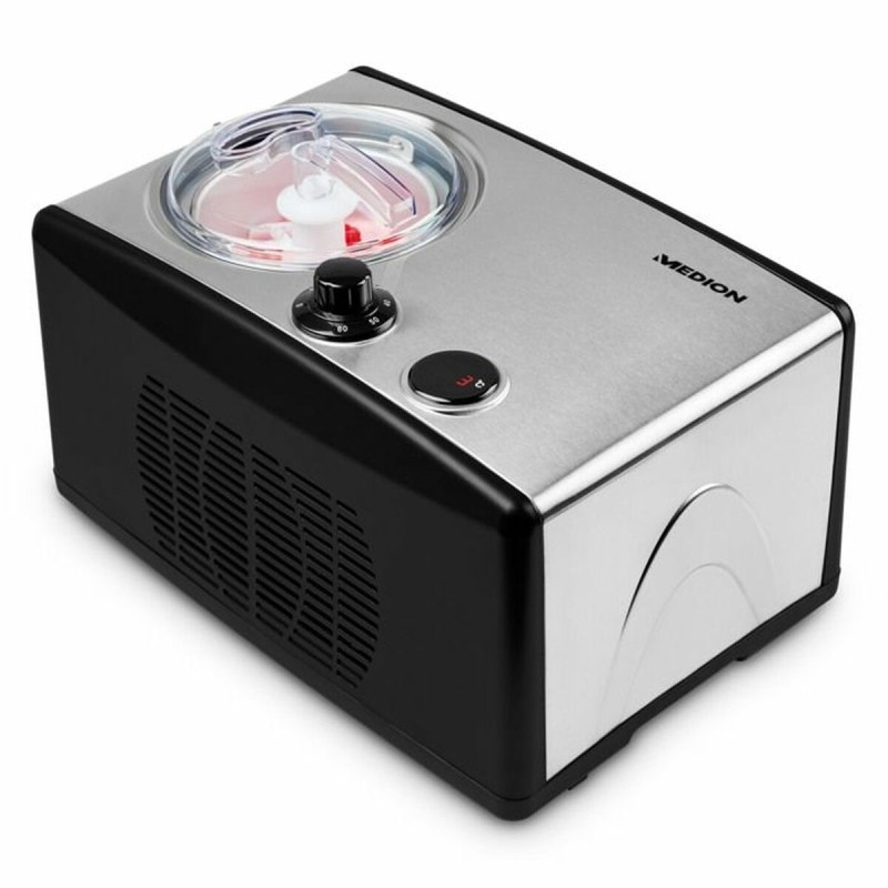 Gelatiera Medion Acciaio inossidabile 150 W 1,5 L Gelatiera Medion Acciaio inossidabile 150 W 1,5 L