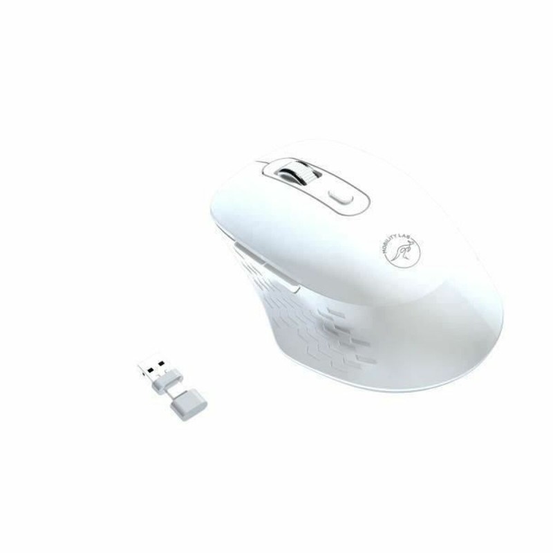 Mouse senza Fili Mobility Lab Omega Bianco 1600 dpi Mouse senza Fili Mobility Lab Omega Bianco 1600 dpi