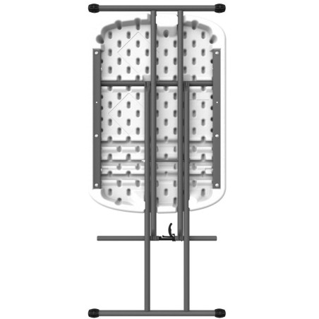 Tavolo da picnic Lifetime Bianco Acciaio HDPE 66 x 71 x 46 cm