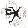 Supporto TV Nanook Wall Mount 55" 65" 40"