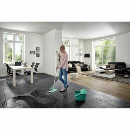 Mop with Bucket Leifheit Combi Clean M Verde Metallo Plastica