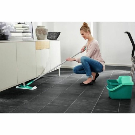 Mop with Bucket Leifheit Combi Clean M Verde Metallo Plastica
