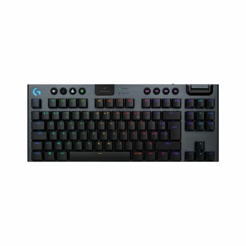 Tastiera Wireless Logitech G915 TKL X Nero AZERTY Tastiera Wireless Logitech G915 TKL X Nero AZERTY