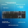 Tastiera Wireless Logitech G915 TKL X Nero AZERTY