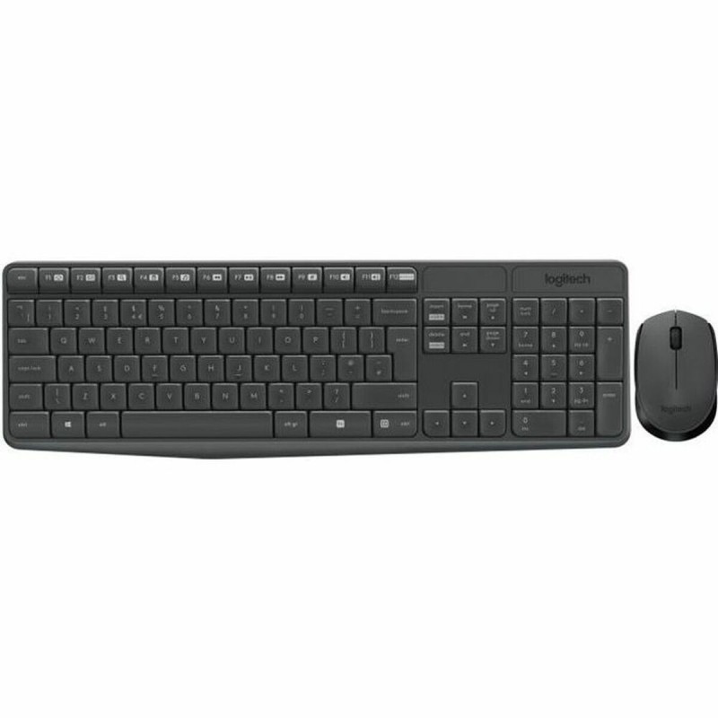 Tastiera e Mouse Logitech Francese AZERTY Tastiera e Mouse Logitech Francese AZERTY