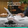 Custodia per iPad + Tastiera Logitech Keys-to-Go 2