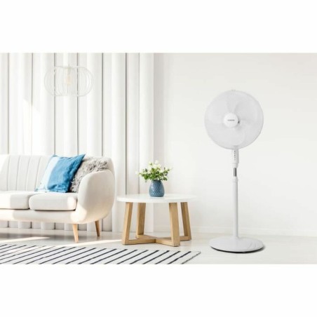 Ventilatore a Piantana Oceanic 684161 Bianco 45 W