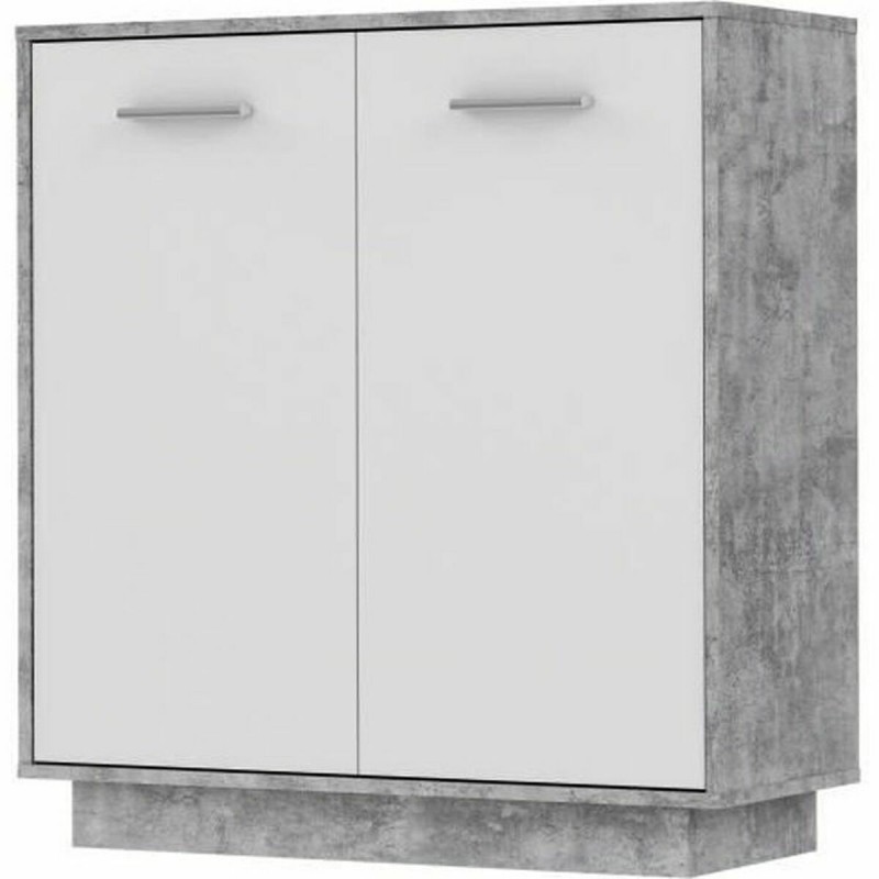 Mobili di stoccaggio Bianco Grigio chiaro 88,9 x 34,2 x 88,1 cm