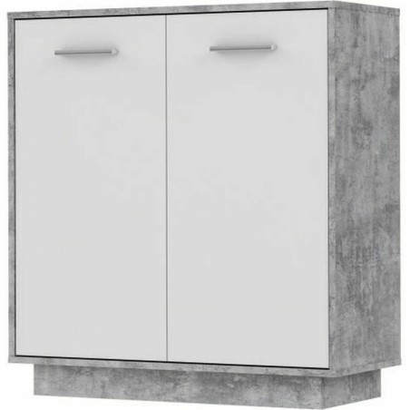 Mobili di stoccaggio Bianco Grigio chiaro 88,9 x 34,2 x 88,1 cm