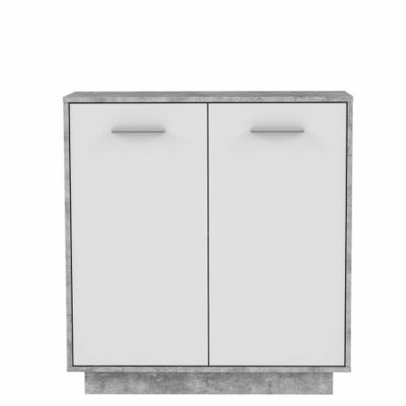 Mobili di stoccaggio Bianco Grigio chiaro 88,9 x 34,2 x 88,1 cm