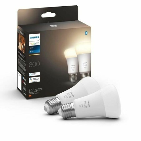 Lampadina Intelligente Philips 8719514319028 Bianco F 60 W 9 W E27 800 lm (2700 K) (2 Unità)