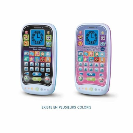Telefono Giocattolo Vtech Smartphone P´tit Genius Magic Light (FR)