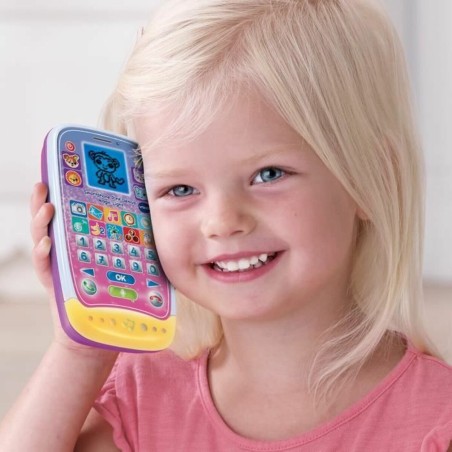 Telefono Giocattolo Vtech Smartphone P´tit Genius Magic Light (FR)
