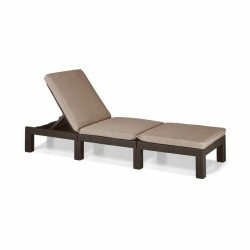 Lettino Allibert by KETER Daytona 195 x 65 x 25,5 cm Marrone
