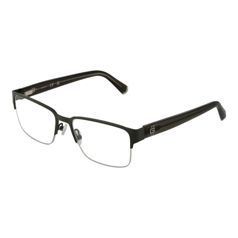 Montatura per Occhiali Uomo Guess GU50095 53097 Montatura per Occhiali Uomo Guess GU50095 53097