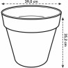 Vaso Elho   Rotonda Verde Plastica Ø 40 cm