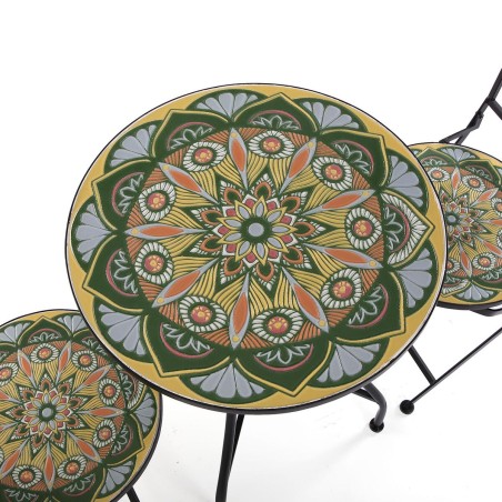 Tavolo con 2 sedie Versa Italo 60 x 71 x 60 cm
