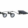 Faretto Solare Lumi Garden Family Spiky 2 in 1 Nero Alluminio Acciaio (2 Unità)