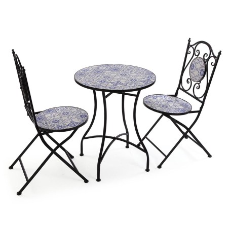 Tavolo con 2 sedie Versa Melo 60 x 71 x 60 cm