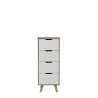Cassettiera Vankka Rovere 45 x 42 x 108 cm 45 x 108,7 x 42 cm