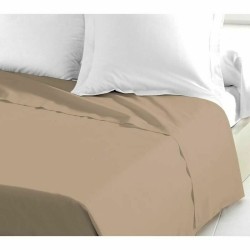 Set di Lenzuola Lovely Home Beige 240 x 300 cm 100 % cotone