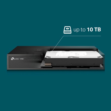 Memorizzazione sulla Rete TP-Link VIGI NVR1008H Nero