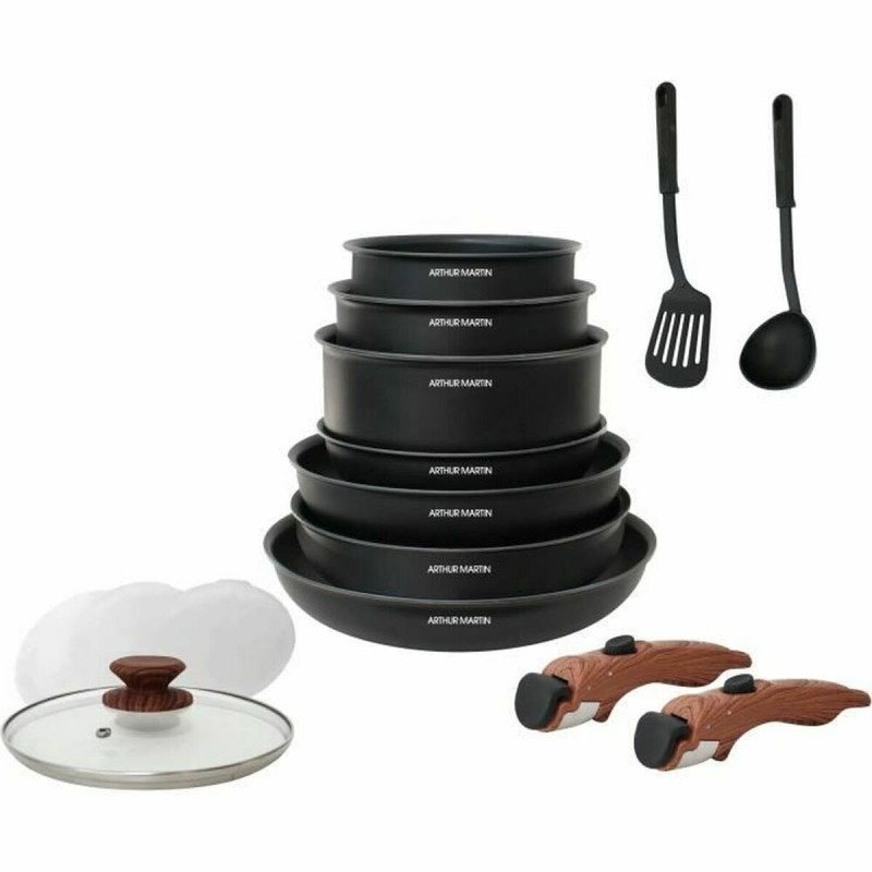 Batteria da Cucina Arthur Martin AM1502 15 Pezzi Batteria da Cucina Arthur Martin AM1502 15 Pezzi