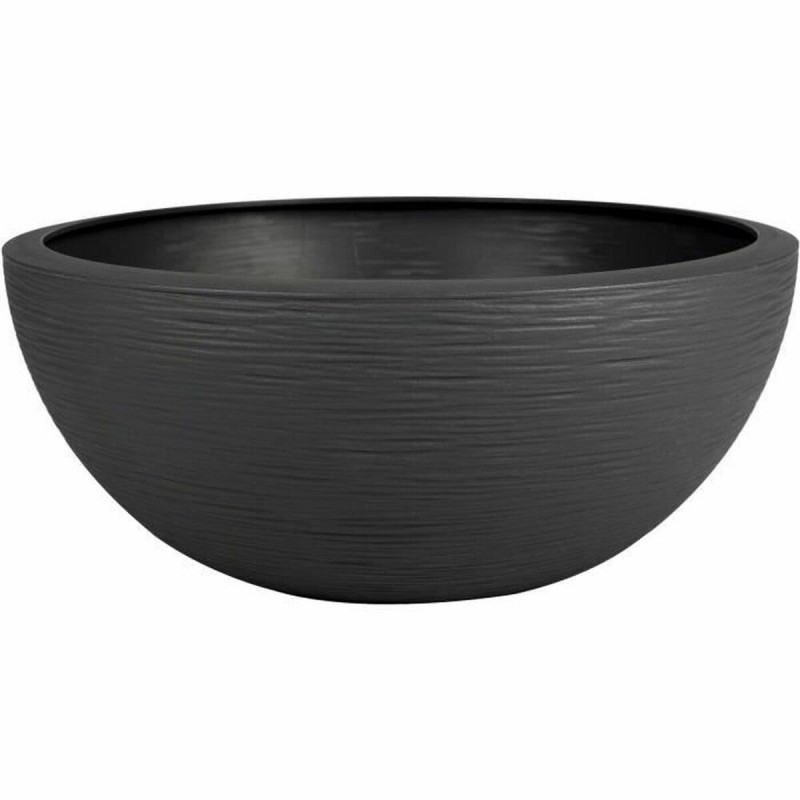 Vaso EDA 3210103482 Grigio Antracite Plastica Ø 40 cm Vaso EDA 3210103482 Grigio Antracite Plastica Ø 40 cm