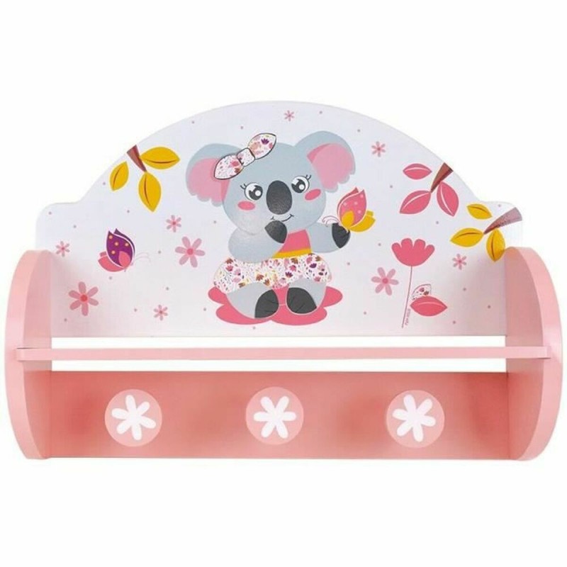 Appendiabiti da parete Fun House Rosa Legno MDF (33 x 46 x 15 cm) Appendiabiti da parete Fun House Rosa Legno MDF (33 x 46 x 15 cm)