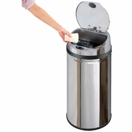 Secchio della spazzatura Kitchen Move Automatico Acciaio inossidabile 42 L
