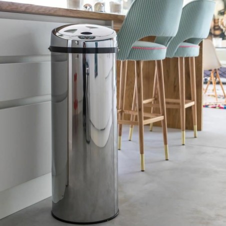 Secchio della spazzatura Kitchen Move Automatico Acciaio inossidabile 42 L