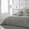 Lenzuolo con angoli aderenti TODAY Essential Grigio chiaro 140 x 190 cm