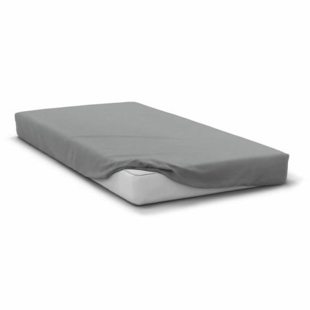 Lenzuolo con angoli aderenti HOME LINGE PASSION HP71765 Grigio Grigio chiaro 140 x 190 + 30 cm