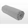 Lenzuolo con angoli aderenti HOME LINGE PASSION HP71765 Grigio Grigio chiaro 140 x 190 + 30 cm