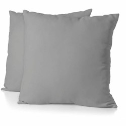 Federa HOME LINGE PASSION Grigio Grigio chiaro 63 x 63 cm (2 Unità)