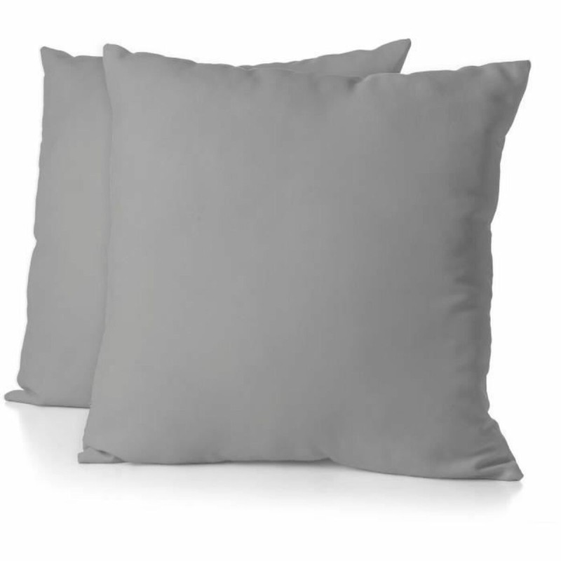 Federa HOME LINGE PASSION Grigio Grigio chiaro 63 x 63 cm (2 Unità) Federa HOME LINGE PASSION Grigio Grigio chiaro 63 x 63 cm (2 Unità)