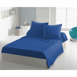 Set di Lenzuola HOME LINGE PASSION Flat sheet Azzurro Letto singolo 180 x 290 cm
