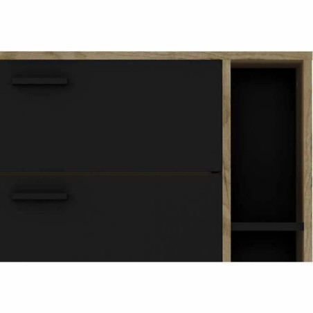 Scarpiera Leona Marrone Rovere Melammina 90 x 25 x 102 cm