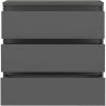 Cassettiera CHELSEA  Grigio Antracite 77,2 x 42,2 x 79,9 cm